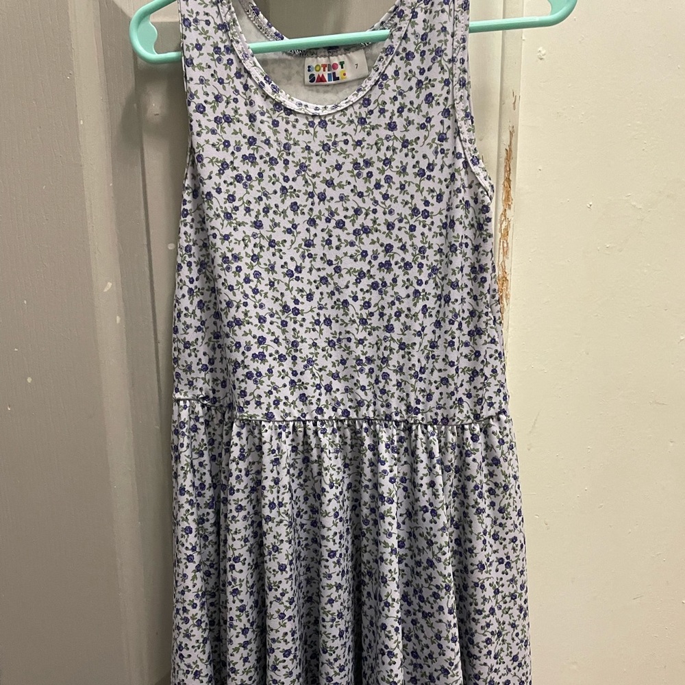 EEUC size 7 floral tank by Dotdotsmile